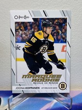 2023-24 O-Pee-Chee OPC Hockey JOONA KOPPANEN #552 MARQUEE ROOKIE