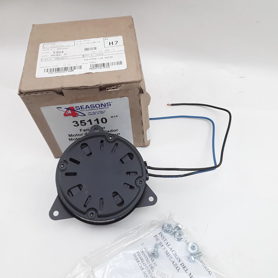 Motor del ventilador de refrigeración del motor para Chevrolet Prizm Suzuki Vitara Honda Odyssey Toyota Foto 4 de 4