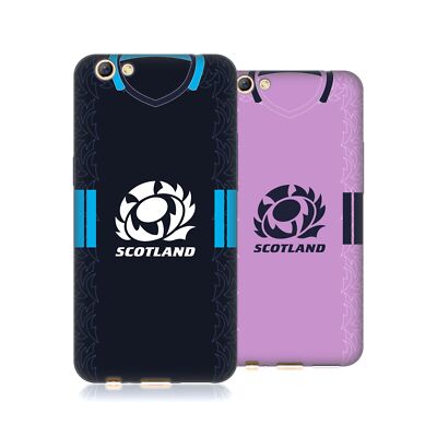 OFFIZIELLE SCOTLAND RUGBY 2022/23 WAPPEN-SET SOFT GEL HANDYHÜLLE FÜR OPPO HANDYS