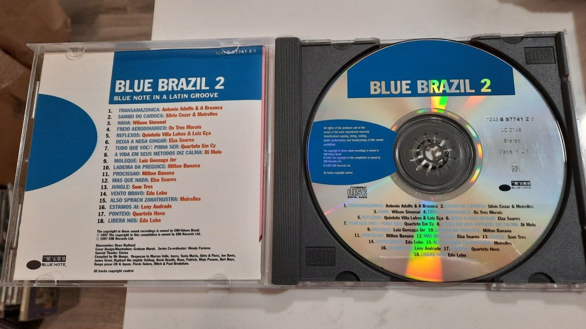 Blue Brazil, Vol. 2: Blue Note in a Latin Groove/ Som Tres, Elza 