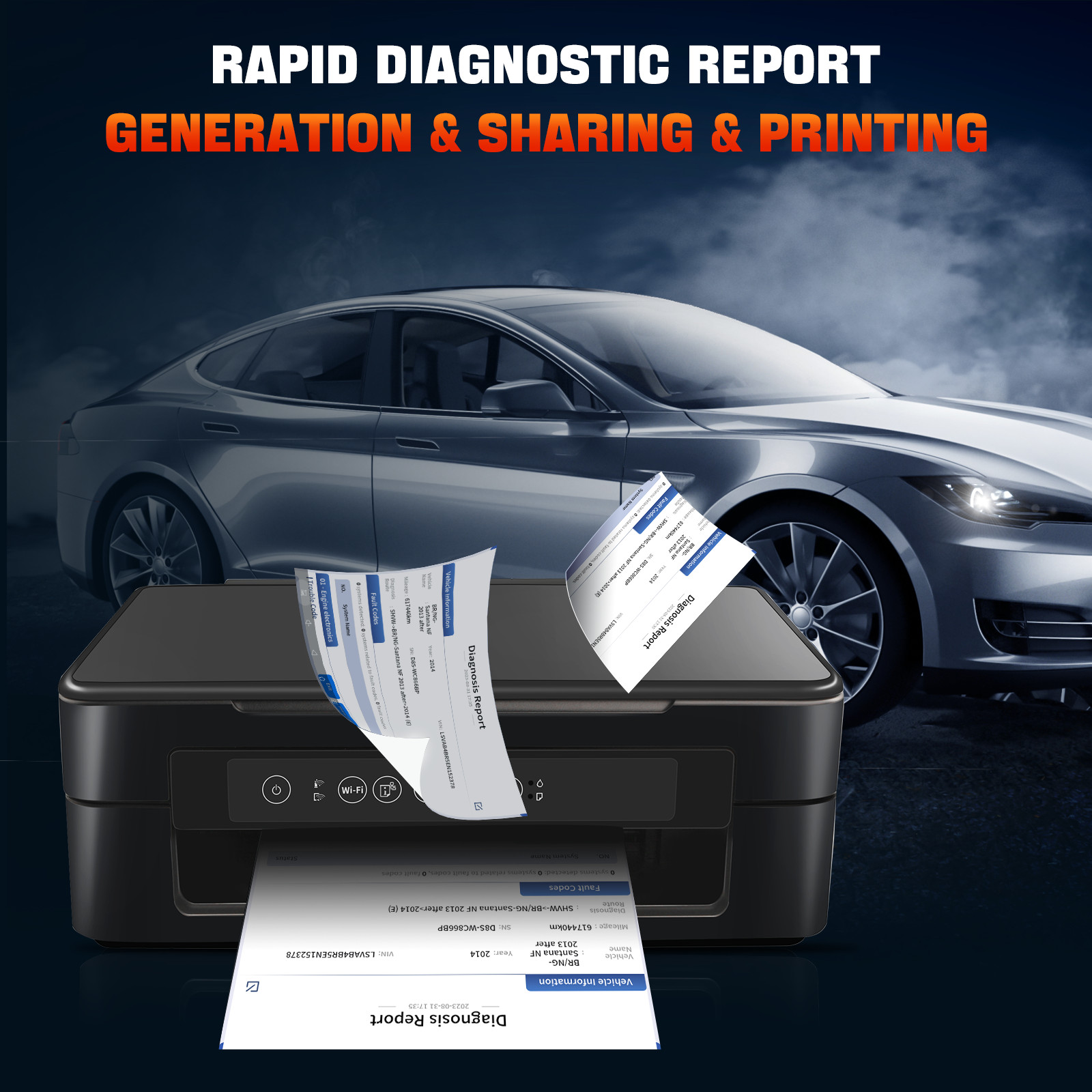 XTOOL A30D V2.0 Wireless OBD2 Scanner Bidirectional Full System Diagnostic Tool