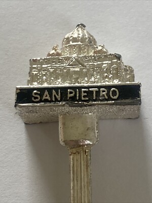 SAN Pietro Roma Italy Vintage Souvenir Spoon Collectible