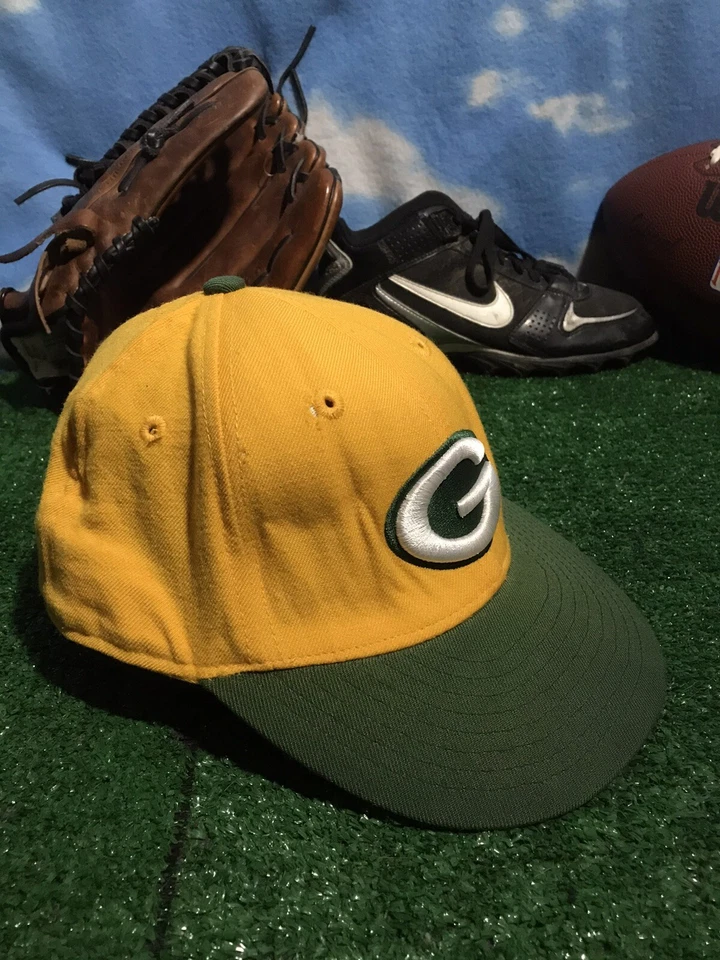 Green Bay Packers NFL Reebok De Colección Ropa de Equipo Ajustada Gorra H51 Foto 3 de 4