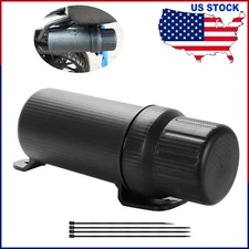 Motorcycle Tool Tube Tool Box Document Repair Tool Storage Tube Waterproof Black