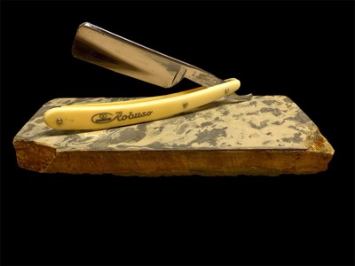 Straight Razor Shave Ready ~ Robuso Cutlery Works Silver Steel Solingen