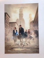 Fantastic Beasts And Where To Find Them Movie Poster 12 X 17 Fantastic Beasts And Where To Find Them Movie Poster 12 X 17