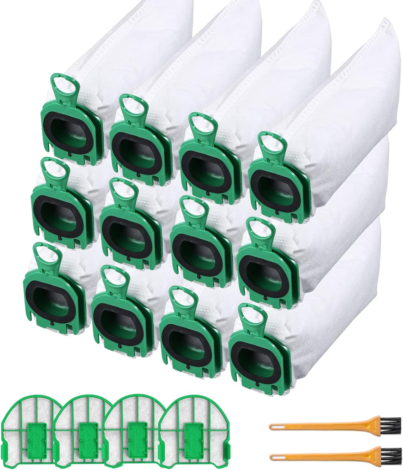 Sacs d'aspirateur en microfibre filtration haute performance Tallgoo anti-déchirure