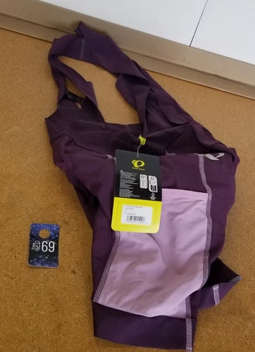 Pearl Izumi Women's Expedition Dark Violet Medium Cycling Bib-Shorts (#569)