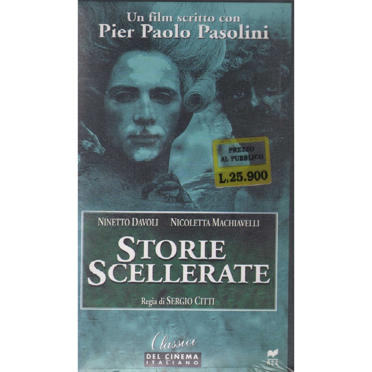 Storie Scellerate VHS Sergio Citti Univideo - 21542 Sealed