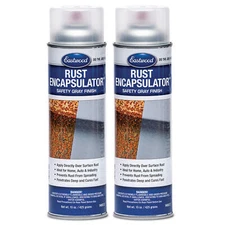 Eastwood Gray Rust Encapsulator 15 oz. Aerosol Spray Paint Prevents Rust 2 Pack