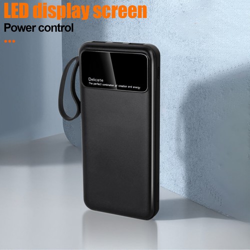 50000mAh Powerbank 20W USB C Schnellladegerät Externer Akku Ladegerät praktisch - Zdjęcie 9 z 20