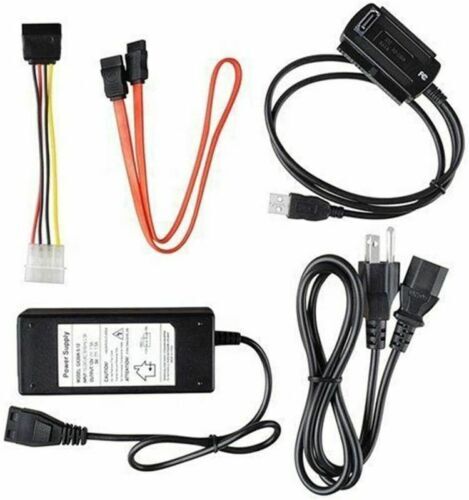 USB3.0 / 2.0 To SATA 2.5" /3.5" IDE HDD Hard Disk Drive Cable Converter - Picture 4 of 5
