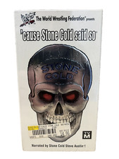 WWF Wrestling Cause Stone Cold Said So VHS Like New Mint Still In Packaging