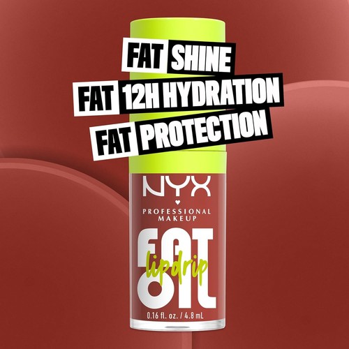 NYX PROFESSIONAL MAKEUP Fat Oil Lip Drip, Moisturizing, Shiny and Vegan Tinted L - Picture 2 of 26