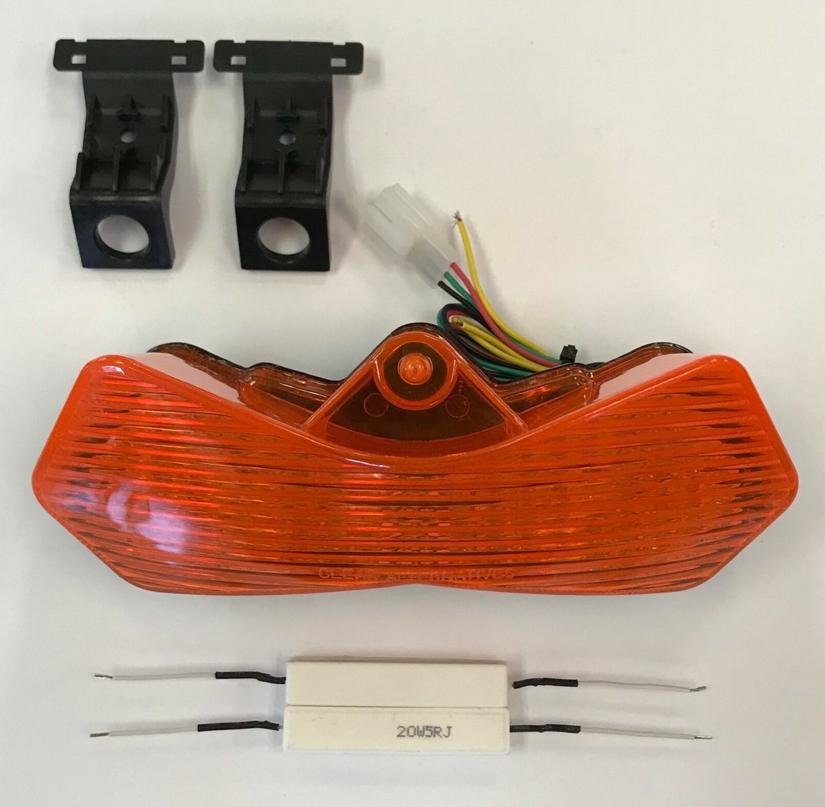 03-04 ZX6RR 636 Z1000 LED Orange Taillight Tail Light