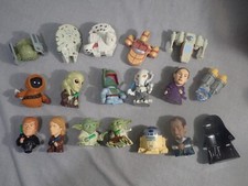 Star Wars Revenge of the Sith 2005 Burger King Kids Toy - Lot of 17 Figurines