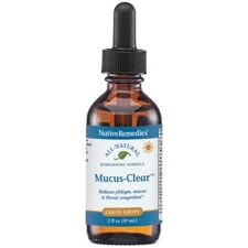 Native Remedies Mucus-Clear for Mucus & Phlegm Congestion Exp 2/2027