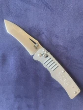 SOG Targa TG1001-BX Folding Knife 3.5" Satin VG-10 Tanto Blade 