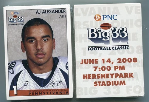 2008 Penn PA Big 33 FACTORY SEALED set w/ JON BALDWIN, Penn State, PITT, more
