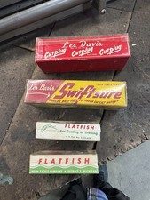 Vintage Les Davis Swiftsure & Flat fish LOT
