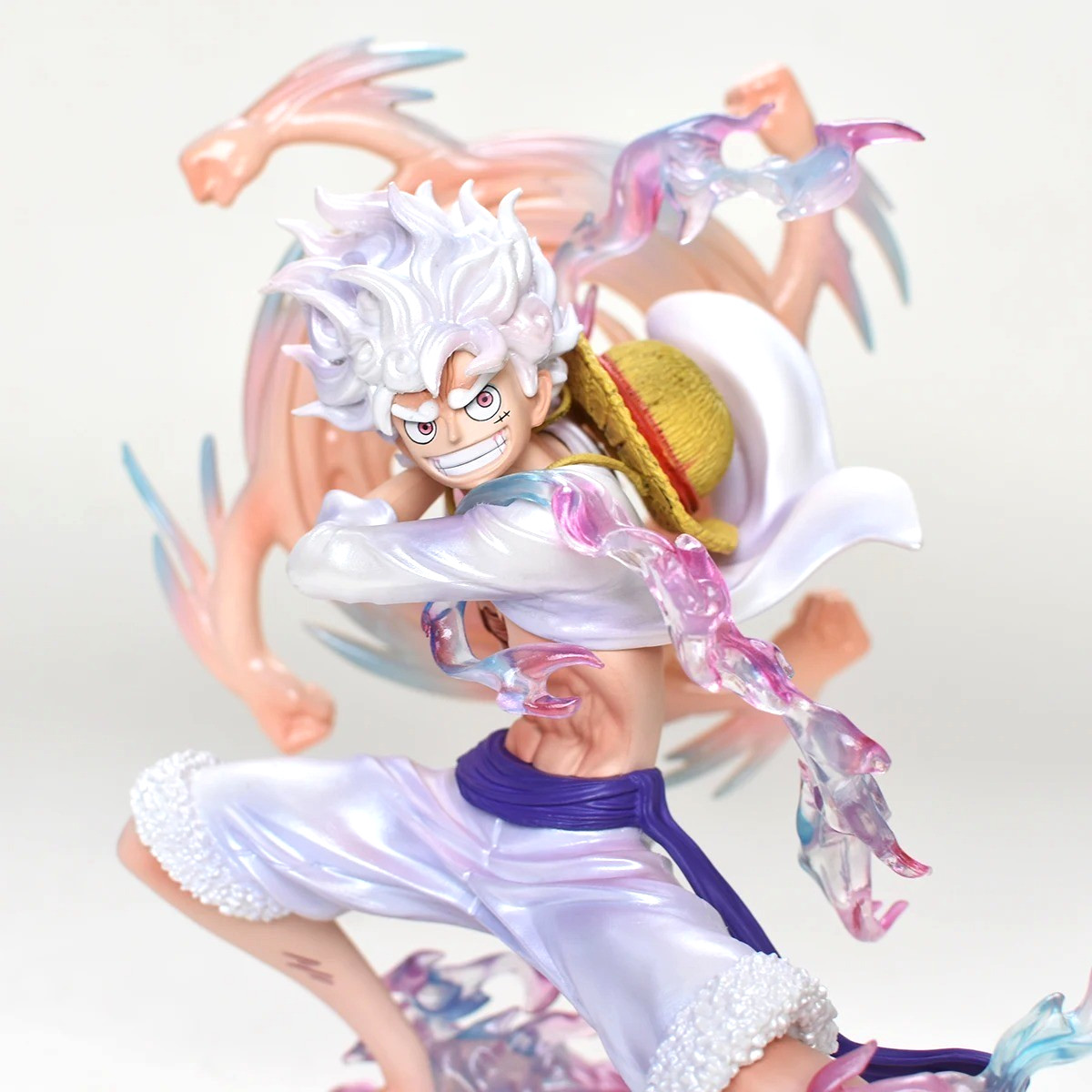 Figura de Acción Luffy Gear 5 19cm UNA PIEZA PVC Estatua Colección Modelo Regalo NUEVO