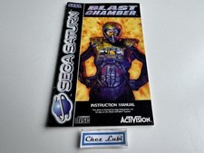 Notice / Instruction Manual - Blast Chamber - Sega Saturn - PAL EUR