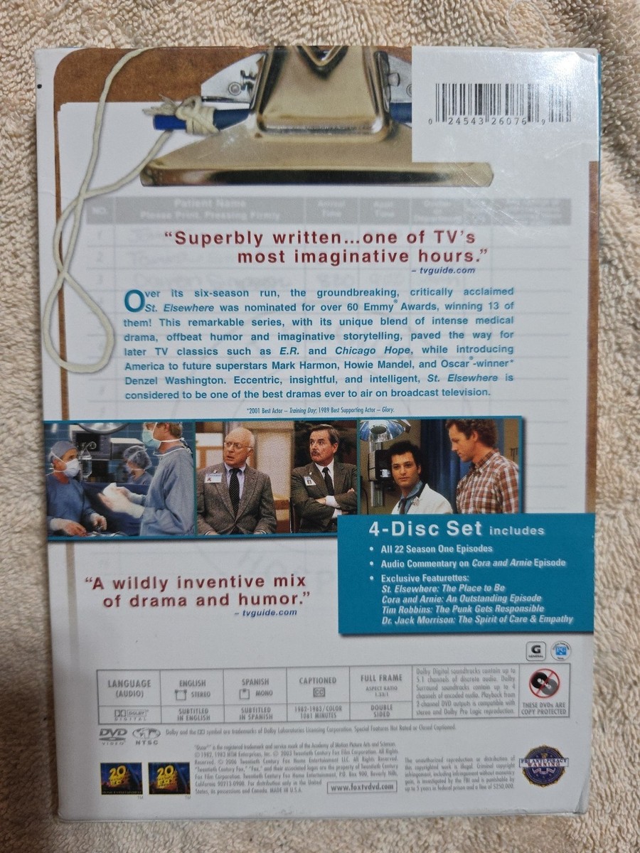 その他 St Elsewhere: Season 1 [DVD] [Import] bme6fzu St. Elsewhere - Season 1 (DVD, 2006, 4-Disc Set, Dual Side