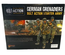 Bolt Action German Grenadiers Starter Army partially assembled
