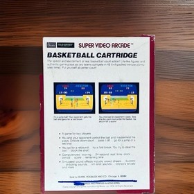 SEARS TELE-GAMES INTELLIVISION BASKETBALL CIB! CLEANED & TESTED GOOD CONDITION!