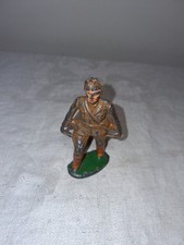 Vintage Manoil Barclay 3" Medic Stretcher Bearer Soldier Lead Toy