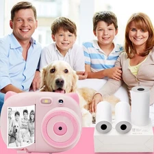 3 Rolls 57x30mm Thermal Printing Paper Pocket Printer Child Camera Photo Printin