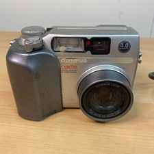 Olympus CAMEDIA C-4000 Zoom 4.0MP Digital Camera - Silver Tested