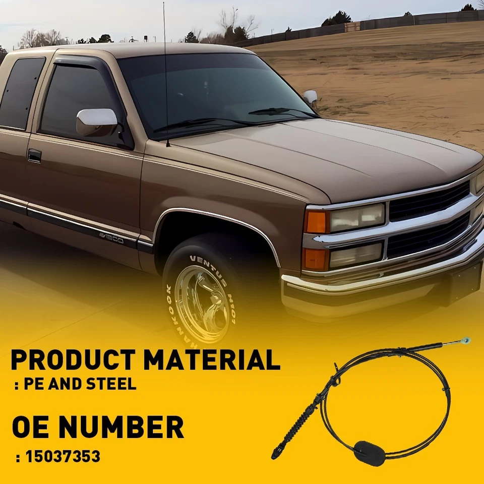 Cabo de transmissão automática câmbio 15037353 ajuste Chevrolet Pickup C1500 95-99 - Imagem 3 de 4