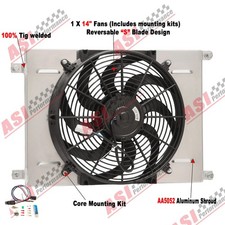 Aluminum Shroudfan Kit For Plymouth Special Deluxe Cranbrook P11 1941-1952 45.