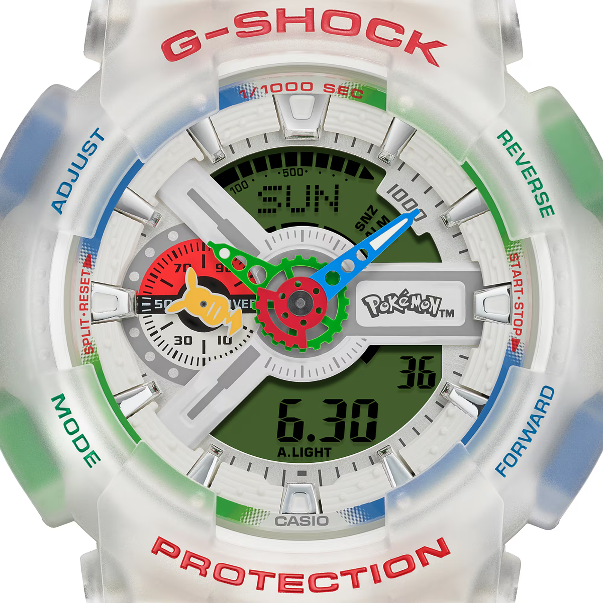 CASIO Pokémon x G-SHOCK GA-110PKM-7AJR Pokémon Collaboration Model