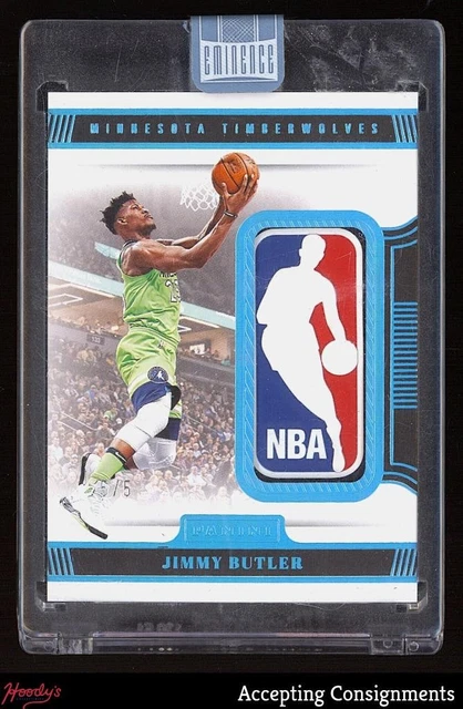 2024-25 Panini Eminence #50 Jimmy Butler III GAME USED LOGOMAN PATCH 5/5