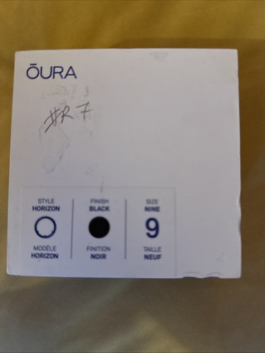 Oura Ring Gen 3 Horizon Silber - Größe 9