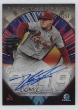 2019 Bowman Draft Chrome Class of 199/250 Zack Thompson #C19A-ZT Auto 0go8