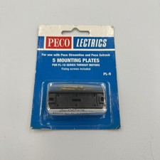Peco Lectrics PL-9 Montageplatten (5er Pack) für Weichenmotoren der Serie PL-10