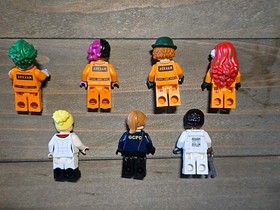 Lego Batman Movie Minifigure Lot  Arkham Asylum DC Villans Dr. Harleen Quinzel