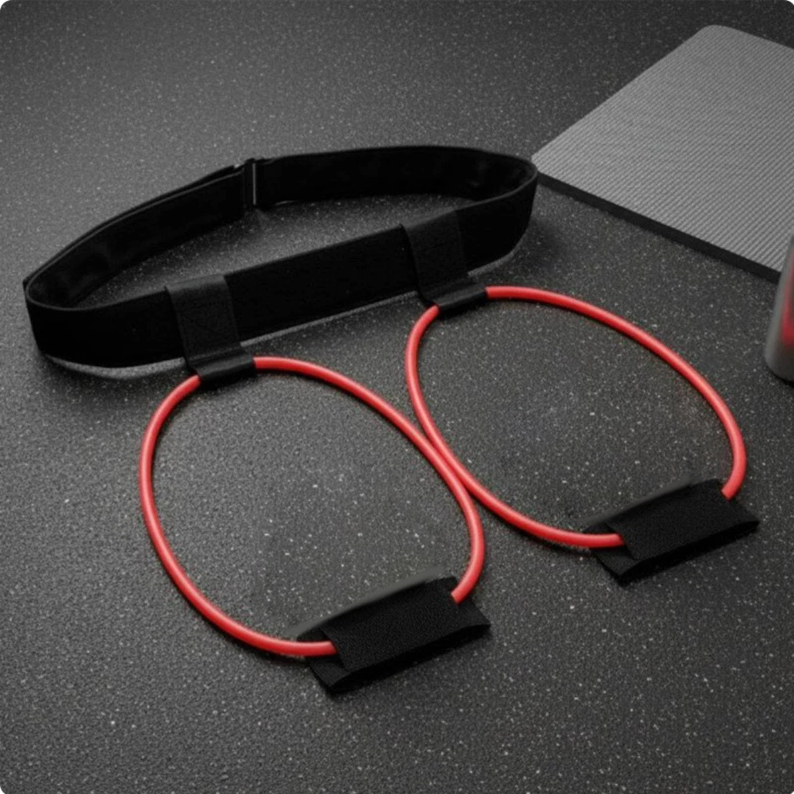 Booty Belt Resistance Bands Padded for Comfort Leg Kickback Coach Portable