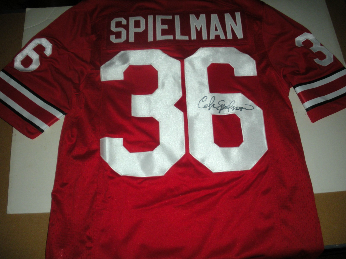 CHRIS SPIELMAN OHIO STATE BUCKEYES W/COA SIGNED OFFICIAL LICENSED