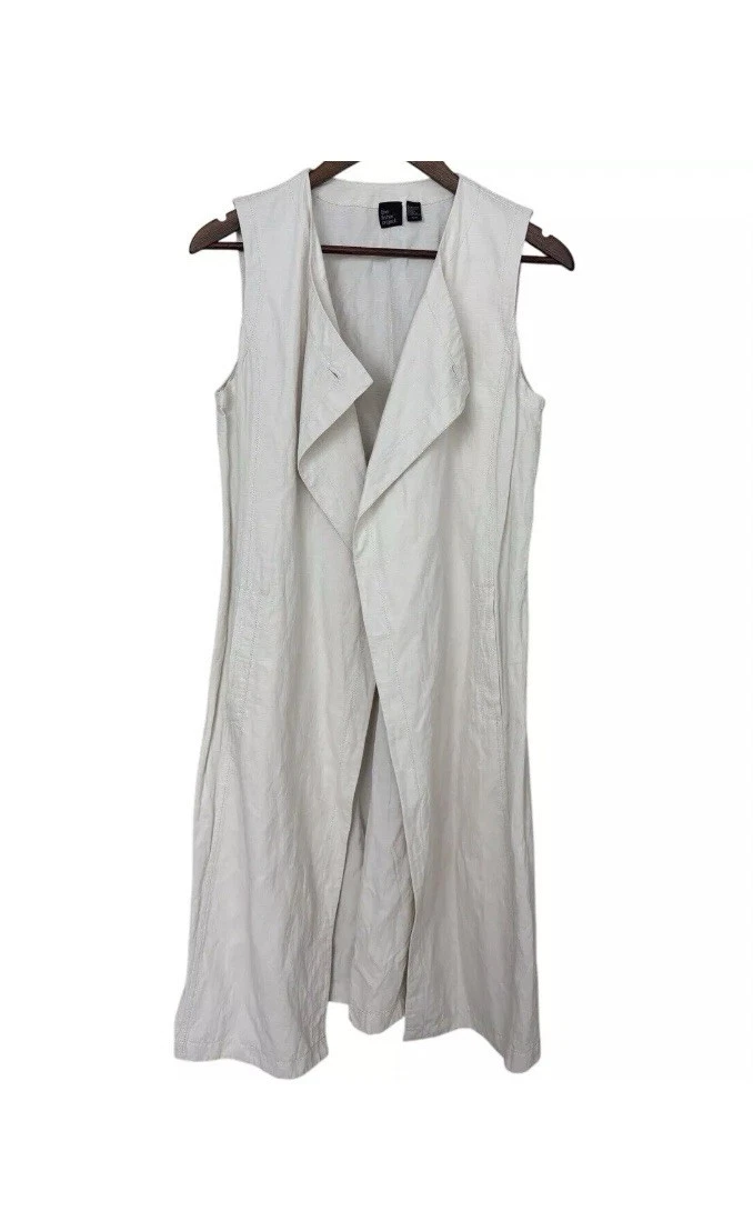 VETEMENTS Gilet lungo senza maniche Eileen Fisher piccolo lusso silenzioso