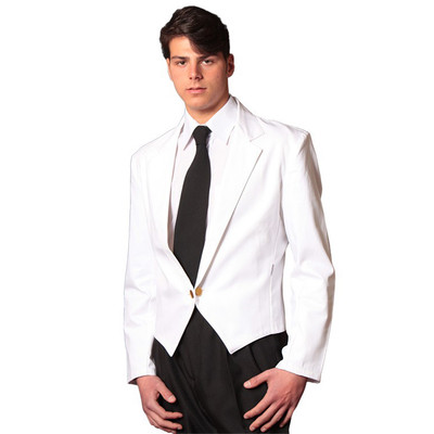 Giacca bianca sala corta cameriere ristorante hotel elegante bar