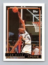 1992-93 Topps #377 Sam Mack Gold Near Mint or Better Rookie