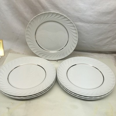 Princess China Tru-Tone Elegance Empcraft 7 Piece Dinner Plate Set
