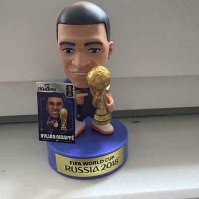 Zuru Ballers FIFA World Cup Soccer Rare Kylian Mbappe with Gold Medal & Trophy