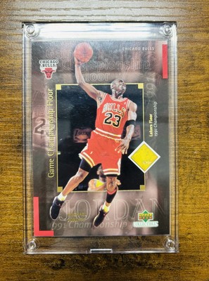 2001 Upper Deck Michael Jordan 1st Championship Game-Used Floor