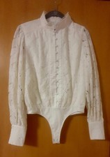 Bardot Remy Lace Bodysuit, NWT, never worn, long sleeved, lace, white