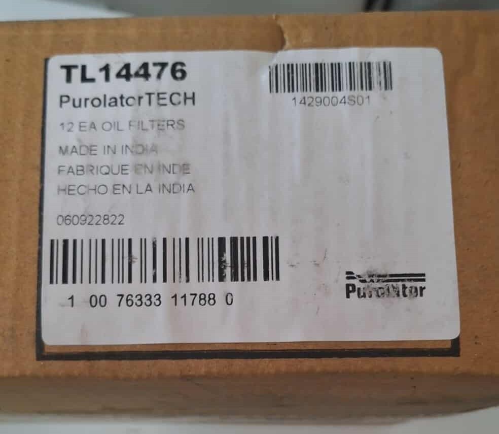 (12 Pack) Purolator TL14476 Spin On Oil Filter for Toyota Corolla, Camry, Prius